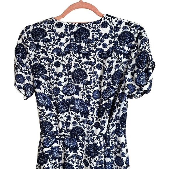 & Other Stories Mini Wrap Dress In Floral Lucia Print - Picture 5 of 16